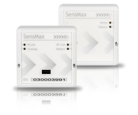 SensMax S1 wireless people counting sensor